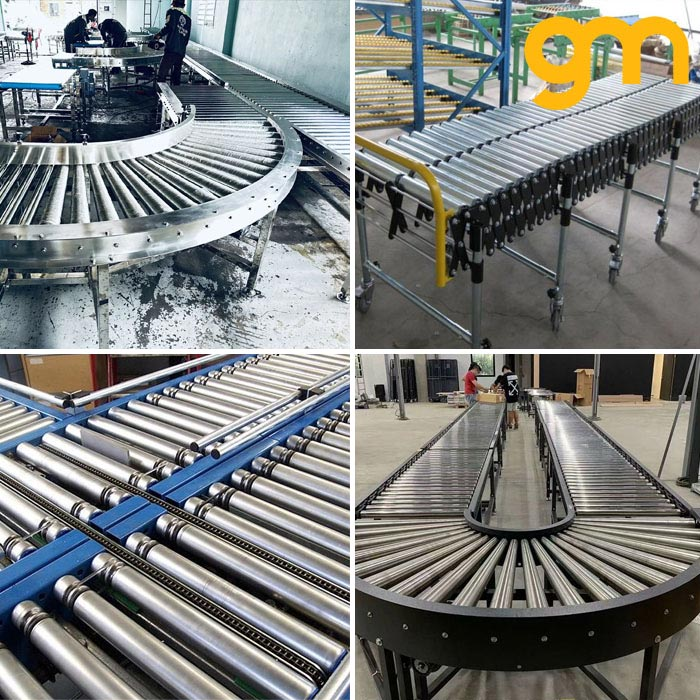 Các loại băng tải con lăn thông dụng