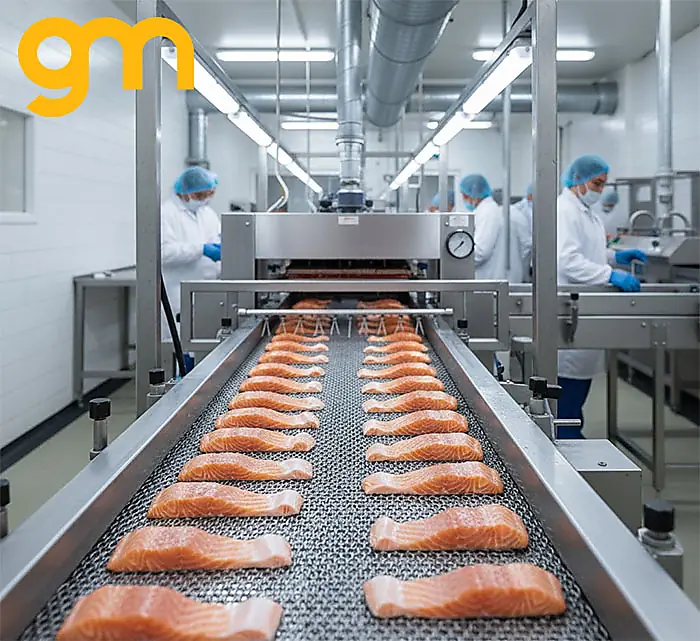 Ưu điểm của băng tải lưới inox