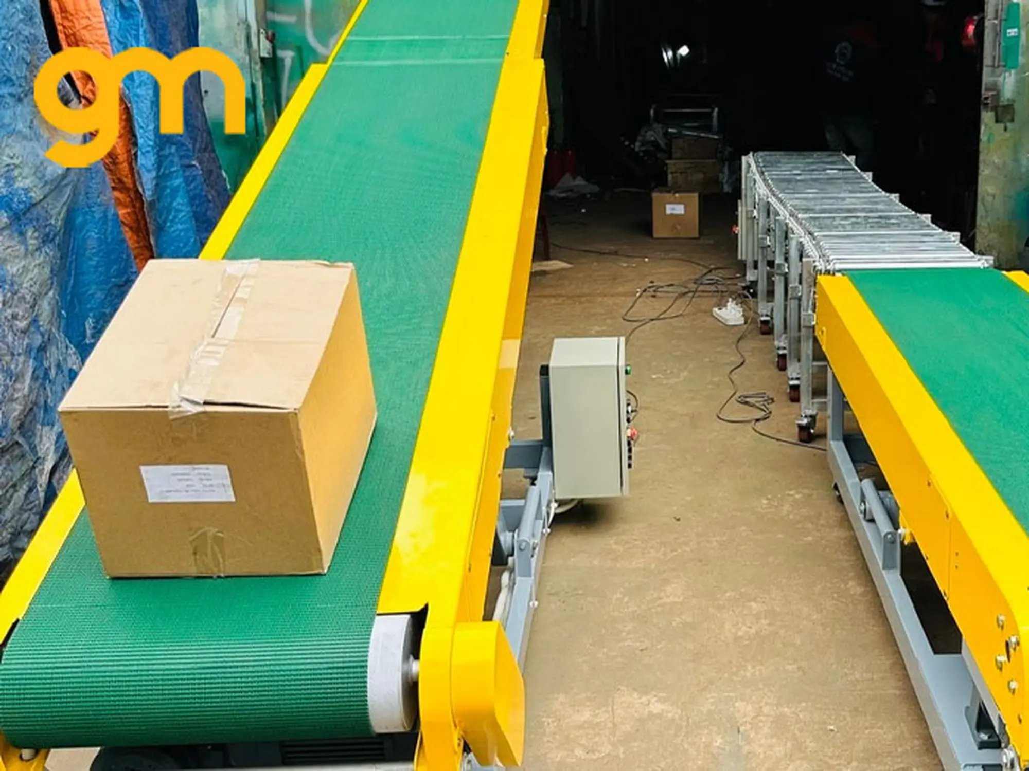 băng tải PVC nhám