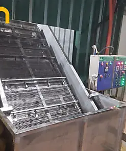 băng tải thùng sầu riêng