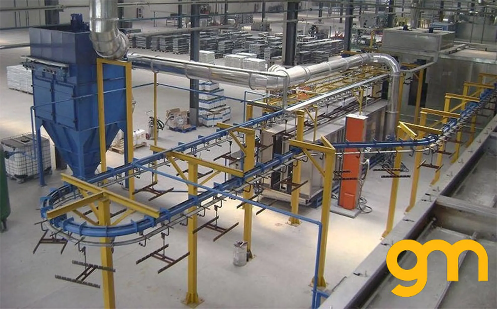 Băng tải xích treo